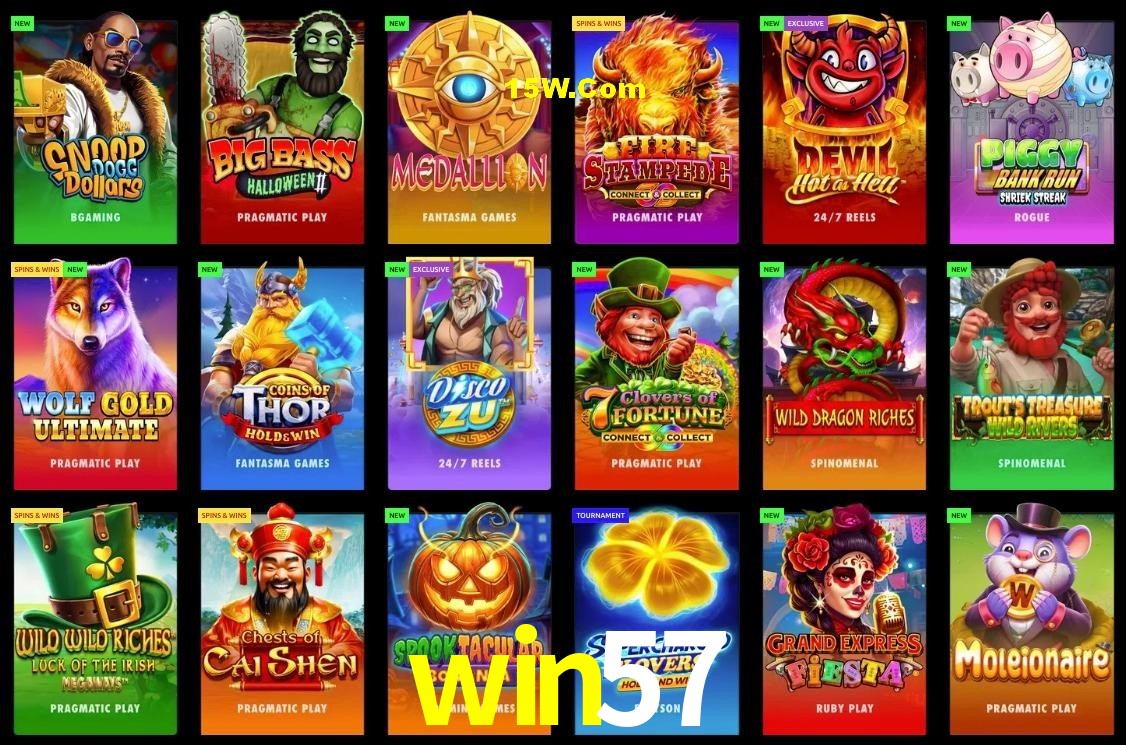 A Popularidade dos Caça-Níqueis no win57